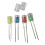 100Pcs 5mm Led Light Emitting Diode Lampshade Light Guide Column Light Cap Protective Cover Led Transparent Lamp Cap 5