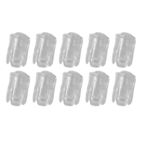 100Pcs 5mm Led Light Emitting Diode Lampshade Light Guide Column Light Cap Protective Cover Led Transparent Lamp Cap 1