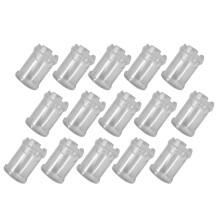 100Pcs 5mm Led Light Emitting Diode Lampshade Light Guide Column Light Cap Protective Cover Led Transparent Lamp Cap