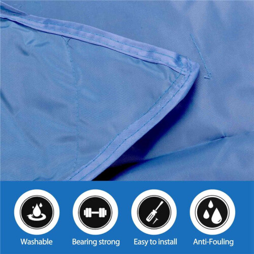 2X2M Canopy Top Cover Replacement Four-Corner Tent Cloth Foldable Rainproof Patio Pavilion Replacement 2