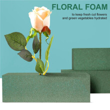 6 PCS Floral Briques en Mousse Emballage de Fleurs Arrangement Fleurs Fleurs Fournitures pour Fleurs Artificielles Plantes DéCor