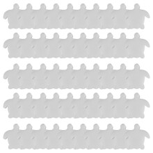 50Pcs White Floating Spa Sponge Turtle Oil Absorbing Hot Tub Skimmer Scum Absorber Cleaners for Swimming Pool