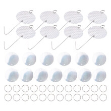 24PCS/Set Bird Repellent Discs Reflective Hanging Device to Keep Birds Away Like  for Pigeons