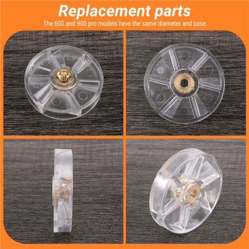 3 Pack Top Base Gear Replacement Parts for  600W 900W Blender 1