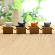Cute Cat Statue, Used for Garden or Room Decoration, Ideal Gift for Children and Babies, Home Decoration Toys.