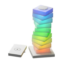 Lampada da Scrivania RGB con Lampada da Tavolo Touch Che Cambia Colore Senza Fili per La Decorazione 'Atmosfera Domestica con Luce Notturna A