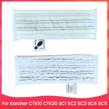 2PCS Microfiber Mop Cloths for CTK10 CTK20 SC1 SC2 SC3 SC4 SC5 Wet and Dry Usage Floor Cleaning Set