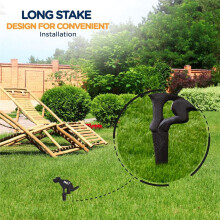 Yard Signs Prohibiting Dog Poop Outdoor Lawn and Garden Puppy Decorations Garden Inserts Grass Garden Decorations