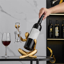 Statue Wine Bottle Rack Suitable for Countertop Wine Bottle Holder Wine Bottle Rack Desktop Decorative Rack