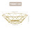 Metal Wire Fruit Basket Fruit Bowl, Large Round Bread Storage Bowl Stand 7