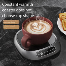 Posavasos Calefactor Inteligente para Oficina, Juego de Té y Café con Leche Caliente, Posavasos Cálido para el Hogar, Posavasos de Temperatura