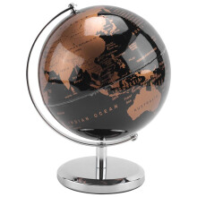 World Globe Map Globe for Home Table Desk Ornaments Gift Office Home Decoration Accessories(Gold)