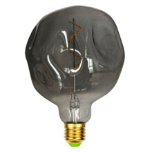 E27 Vintage Led Bulb 4W 220v Dimmable Special Shaped Stone Bulb Festival Events Decorative Bulb Gray