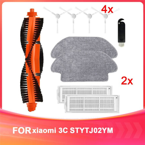 Compatible with  3C Accessories STYTJ02YM Filter Main Side Brush 1