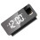 Electronic Clock, LED Large Screen Mirror Alarm Clock, Luminous Temperature and Humidity Projection Small Alarm Clock 6