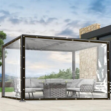 Transparent Rainproof Shading Cloth Light-Weight Waterproof Cover Pe Film for Balcony Garden Juicy Plant Shed