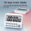 Digital Kitchen Timer 10-Alarms Clocks 99 Hours Countdown Mute/Vibration Magnetic Alarm Clock Table Timer 4