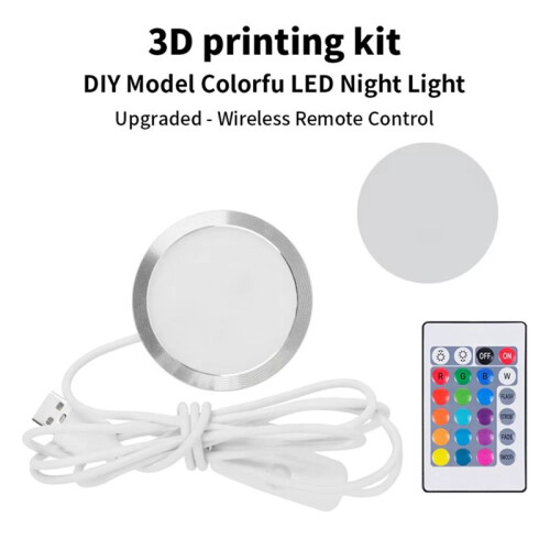 3D Printing Model LED Light LED Spotlight Multicolour Adjustable Led Light Kit DIY LED Spotlight Without Lamp Shell 2