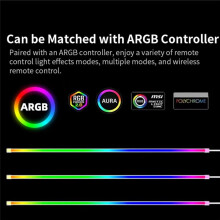 LED Strip Magnetic Computer Light Bar 5V/3PIN ARGB Motherboard Light-Strip Colorful Atmosphere DIY Lamp Bar for PC Case