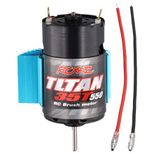 550 Brushed Motor with Heat Sink for 1:10 RC Crawler Axial SCX10 AXI03007 JL 90046 Slash TRX4 TRX6 35T