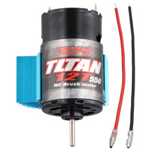 Motor Escobillado 550 con Disipador de Calor para Crawler RC 1:10 Axial SCX10 AXI03007 JL 90046 Slash TRX4 TRX6 12T