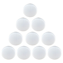 10PC LED Flush Mount Ceiling Light 9W GX53 Base Efficient Easy Install for Cabinets, Ceilings, Display Cabinets A