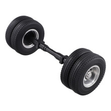 4 Pièces de Pneus en Caoutchouc Sans Arbre de Transmission pour Camion 1/14 -RC 770S 3363 FH16  Diy Parts Toys A