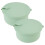 2 Pack Pizza  Box Versatile Pizza Dough Proofing Box Heat Silicone Dough Box Pizza Dough Box Soft Fermentation Box A 1