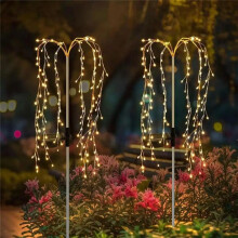 Fireflies Solar Tuinverlichting met 160Bead Solar Buitenverlichting Firefly Lamp Decor IP44 Waterdicht Decoratief A
