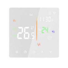 Tuya WiFi Thermostat Programmable Thermostat for House 16A Electric Heating Voice Control Via Home&Alexa A