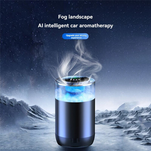 Cloud Mist Landscape Aromatherapy, Car Fragrance Automatic Start and Stop Aromatherapy, AI Atomization Aromatherapy B 2