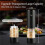 Electric Salt and Pepper Grinder Automatic Mill Convenient One Hand Operation Perfect for Kitchen and BBQ 8