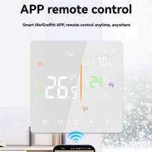 Tuya WiFi Thermostat Programmable Thermostat for House 16A Electric Heating Voice Control Via Home&Alexa A