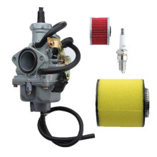 Motorcycle Carburetor Motorcycle Air Filter Sets Cleaner Intake Sponge for   250 1997-2001