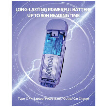 Reading Book Light, Clip Reading Light, Rechargeable Reading Light, Book Lights for Reading At Night in Bed