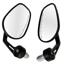 Espejo Retrovisor Universal para Manillar de Motocicleta de 7/8 Pulgadas, Accesorio para Modificación de Espejos de Manillar.