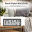 LCD Digital Clock with Simple Operate Temperature Humidity and Date Display for Home and Office Decoration 6
