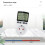 Intelligent Digital Temperaturregulator EU  Socket 16(2)A 230V- Max.3680W LCD-Skärm 2