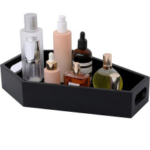 Coffin Shape Black Tray Storage Box Gothic Wood Tray Decoration Birthday Present Gift