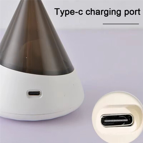 RGB Touch-Controlled LED Bedside Night Light - USB Rechargeable, Wireless, Suitable for Outdoor Camping, Home Decor 1