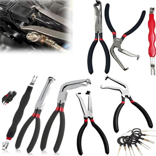 3Pcs Electrical Connector Disconnect Plier Separator Fuel  Disconnect Remove Tool  Disassembly Plier C 2