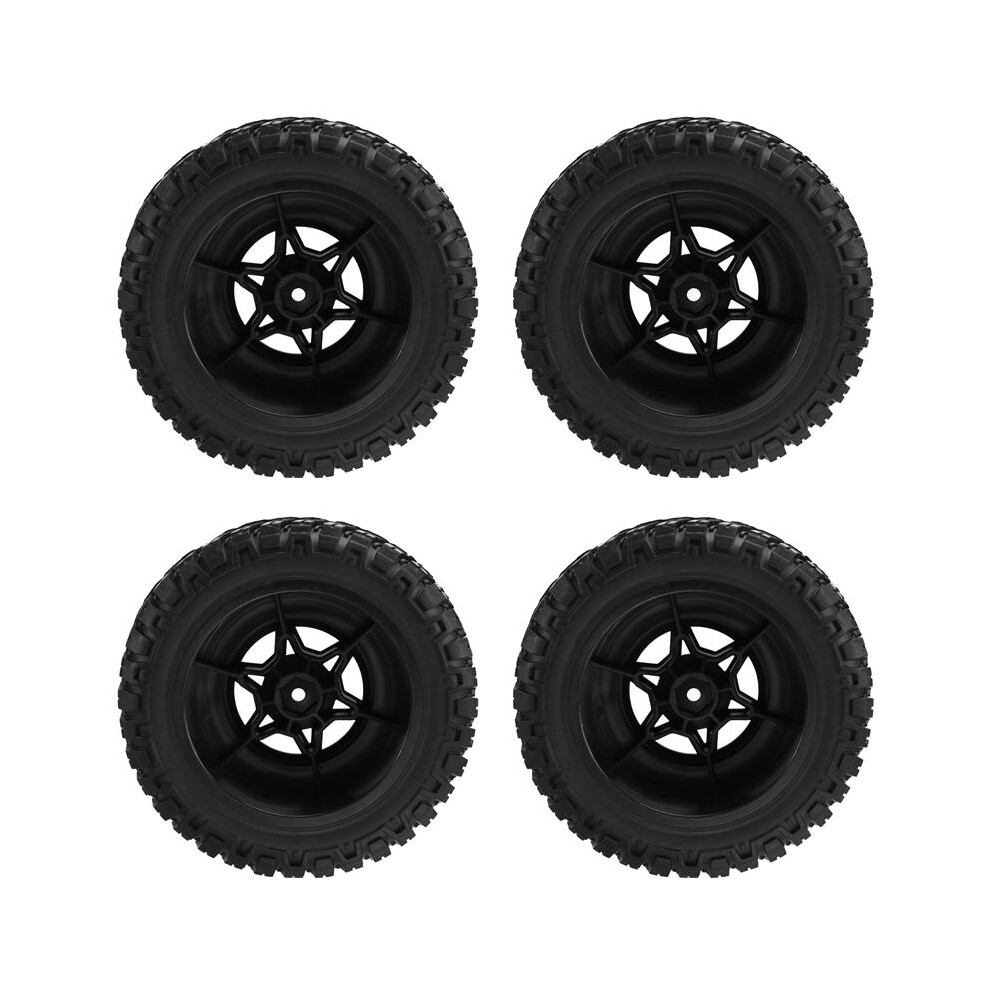 Tauoh Rc Wheels And Tires 4Pcs 1/10 Scale Rc Short Course Truck Tires For 2Wd Slash Arrma Senton Tires