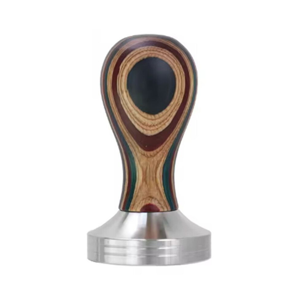 Tamper For Coffee 51Mm Stainless Steel Colorful Wood Tools Maker Accessories 4713241307604