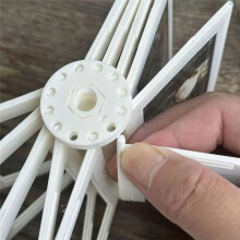 12 Pockets 3D Rotating Photocard Holder Protective Easy to Install Photo Album Rotating Page-Turning Ornaments