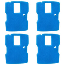4 Pièces de Filtre de Bassin, Filtre Éponge de Fontaine, Filtre de Bassin CUF-6000, Pompe de Fontaine 660 GPH, Filtre de Bassin