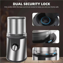 Electric Coffee Grinder, Multifunctional Grain Mill for Home Use, for Coffee Beans,Spices,Herbs and Dry Grains,EU Plug,B