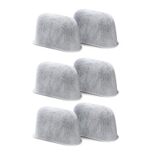 6PCS Replacement Charcoal Water Filters for  ES601 ES701 Espresso Coffee Machine Coffee Activated Carbon Filter