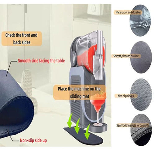 Sliding Pad for  Slushie Machine FS301 FS300 Professional  Drink Machine Accessory Quickly Slide 2