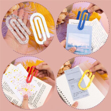 Decorative Jumbo Paper Clips,11-Pack,Personalized Office Paperclips for Home, Gift, Crafts, Classroom, School, Teacher