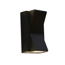 Moderne Waterdichte Buitenwandlamp met Dubbele Kop, Matzwarte LED-Binnenplaatslampen voor Terras, Voordeur en Entree